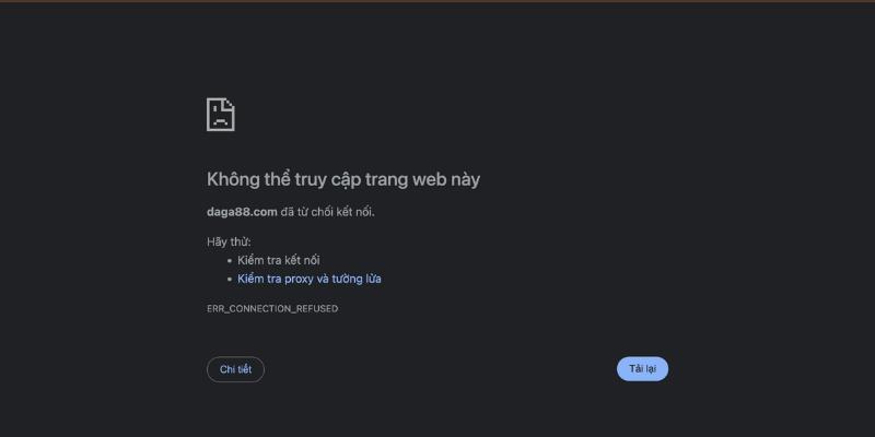 Ứng dụng Daga88 khắc phục tình huống web bị chặn, lỗi truy cập